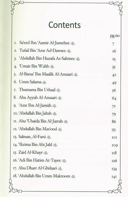 Stories from the Lives of the Sahaba – Volume 1 -Companions of the Prophet 3