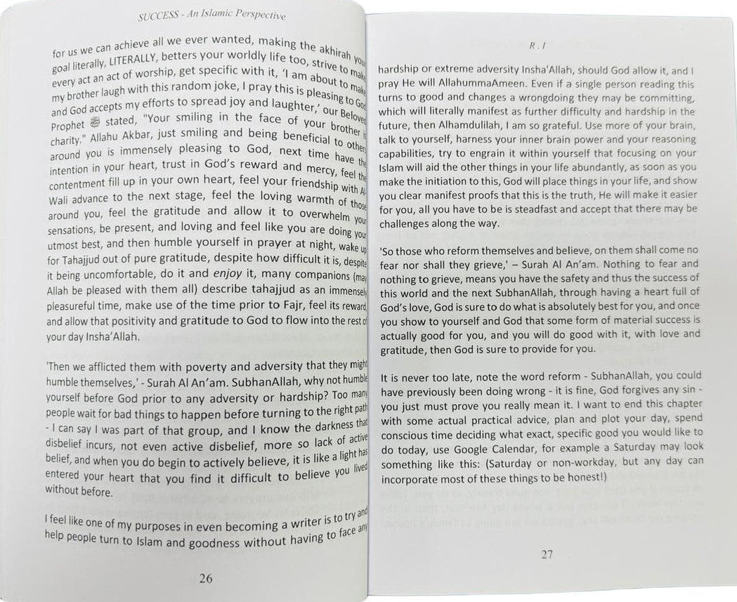 Success: An Islamic Perspective | Practical Guide to True Success in Islam-islamicbrands.org