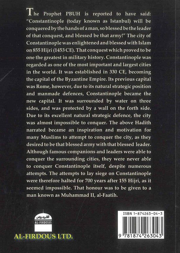 Sultan Muhammed Al-Fatih