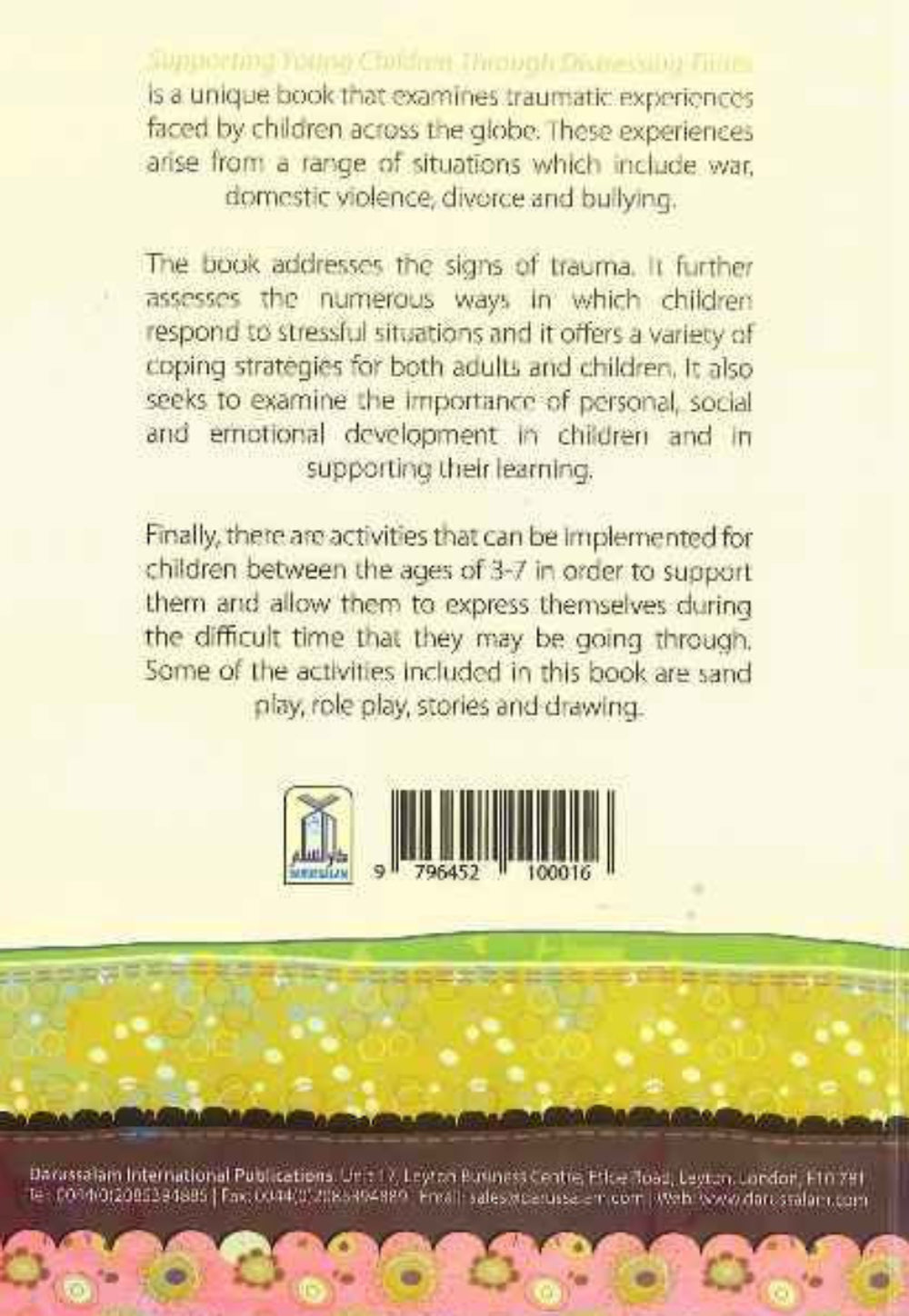 Supporting Young Children Through Distressing Times – A Practical Guide for Parents & Educators-islamicbrands