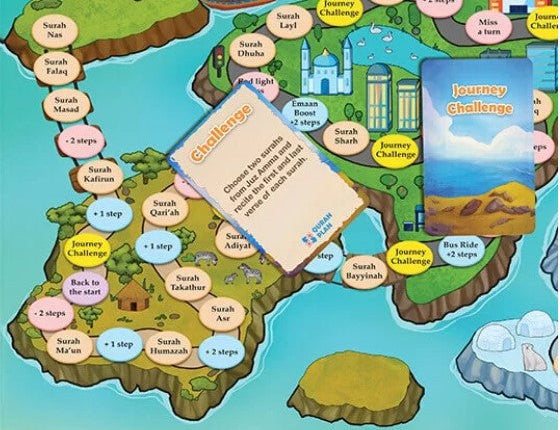 Surah Journey Quran Game for Kids | Juz Amma Learning Board Game-islamicbrands