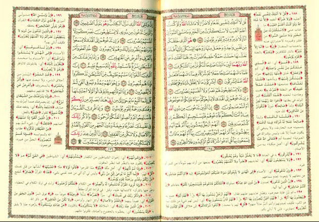 Tafsir Mushaf Uthmani — Cream Paper Arabic Quran with Tafsir 3