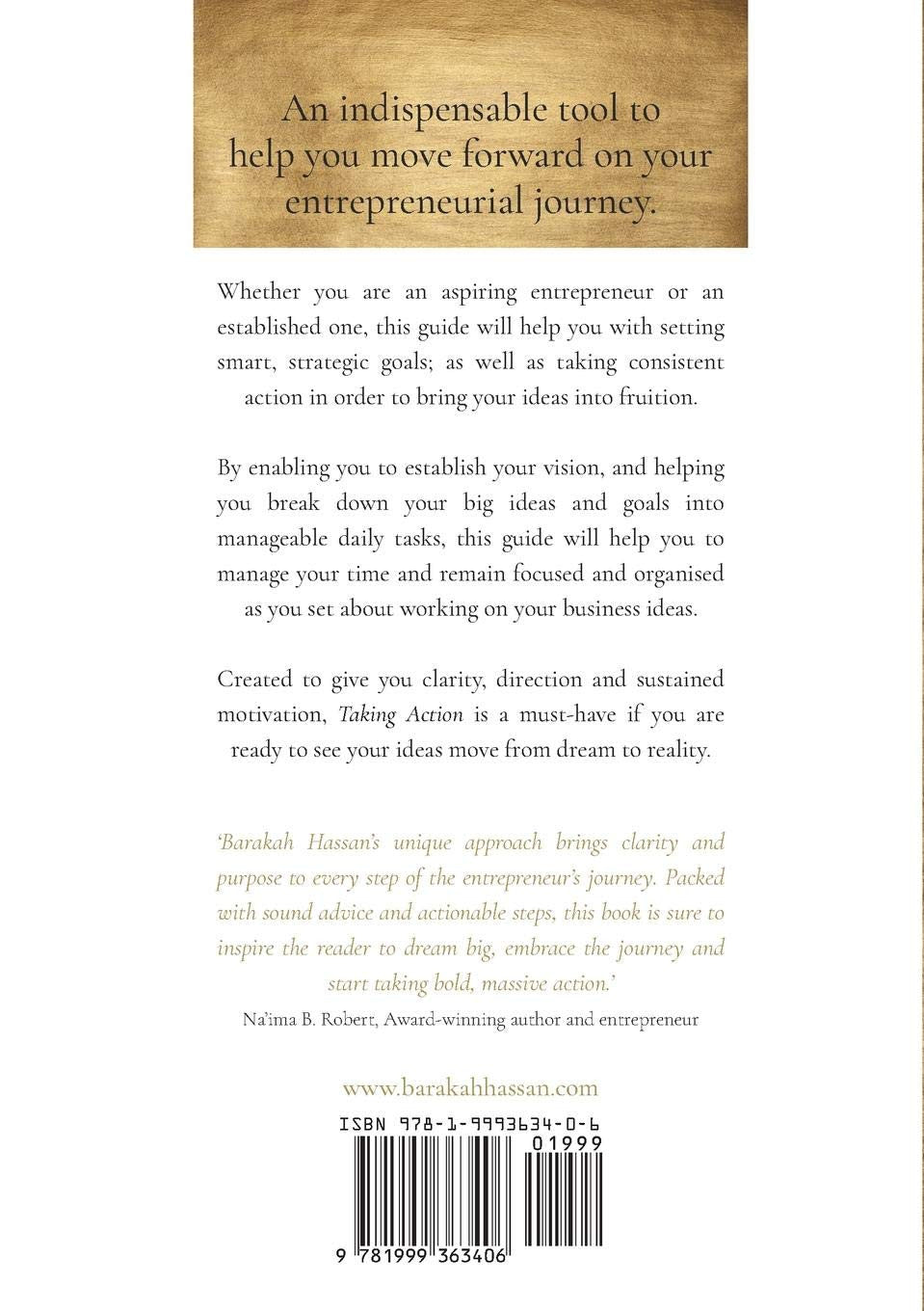 Taking Action – Time Management Guide for Entrepreneurs by Barakah Hassan-islamicbrands