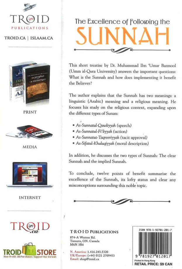 The Excellence of following the Sunnah