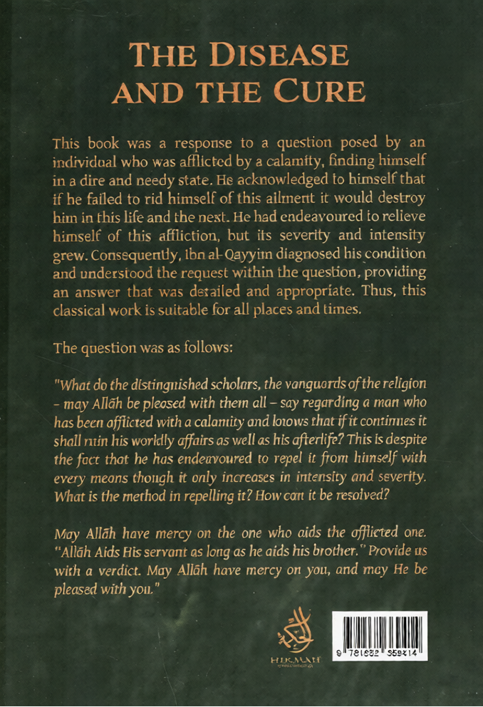 The Disease and the Cure by Imam Ibn al-Qayyim | Diseases of the Heart & Their Remedies-islamicbrands
