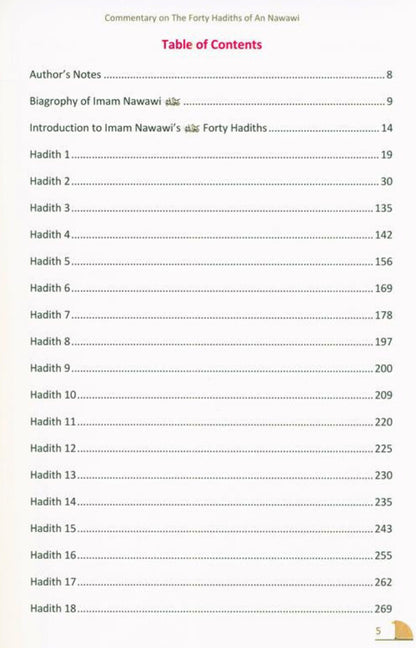 The 40 Hadith of Imam Nawawi – Essential Islamic Teachings & Sunnah Guide-islamicrands.org