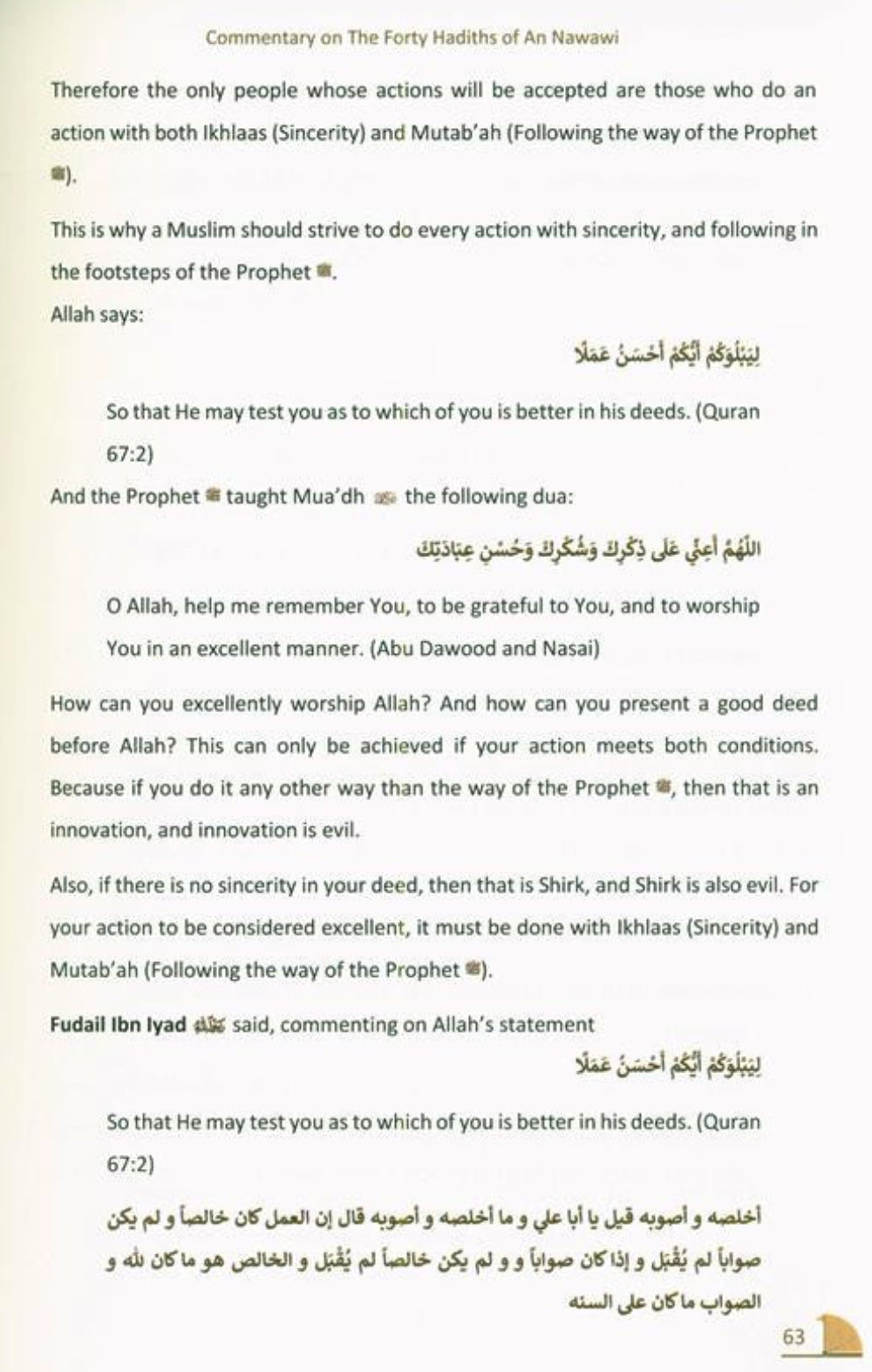 The 40 Hadith of Imam Nawawi – Essential Islamic Teachings & Sunnah Guide-islamicrands.org