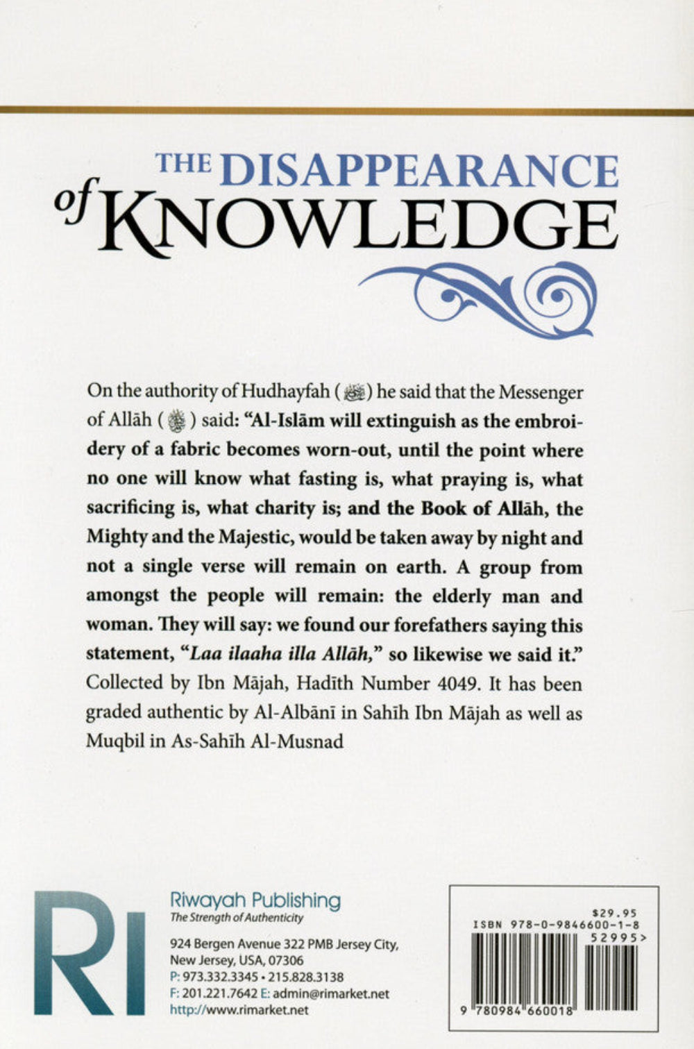 The Disappearance of Knowledge – Causes, Decline & Revival of Islamic Knowledge | Muhammad al-Imam