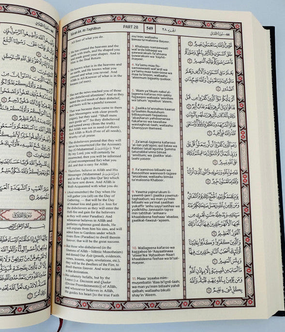 The Holy Quran – Translation & Transliteration (Roman Script) — Arabic ...