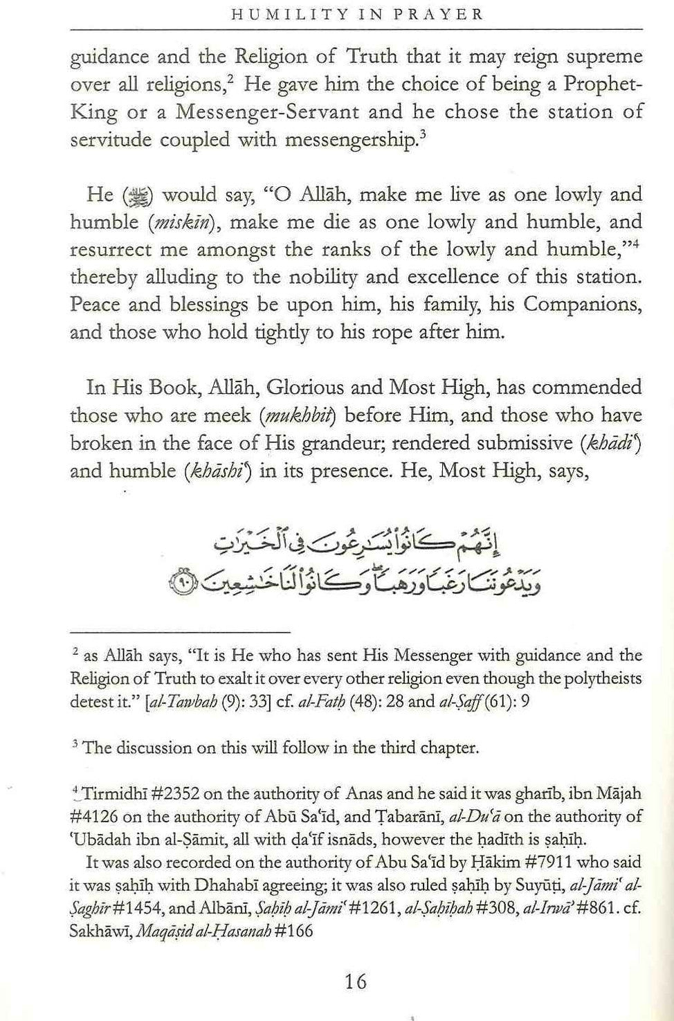 The Humility in Prayer Book by Ibn Rajab | Khushu in Salah Guide