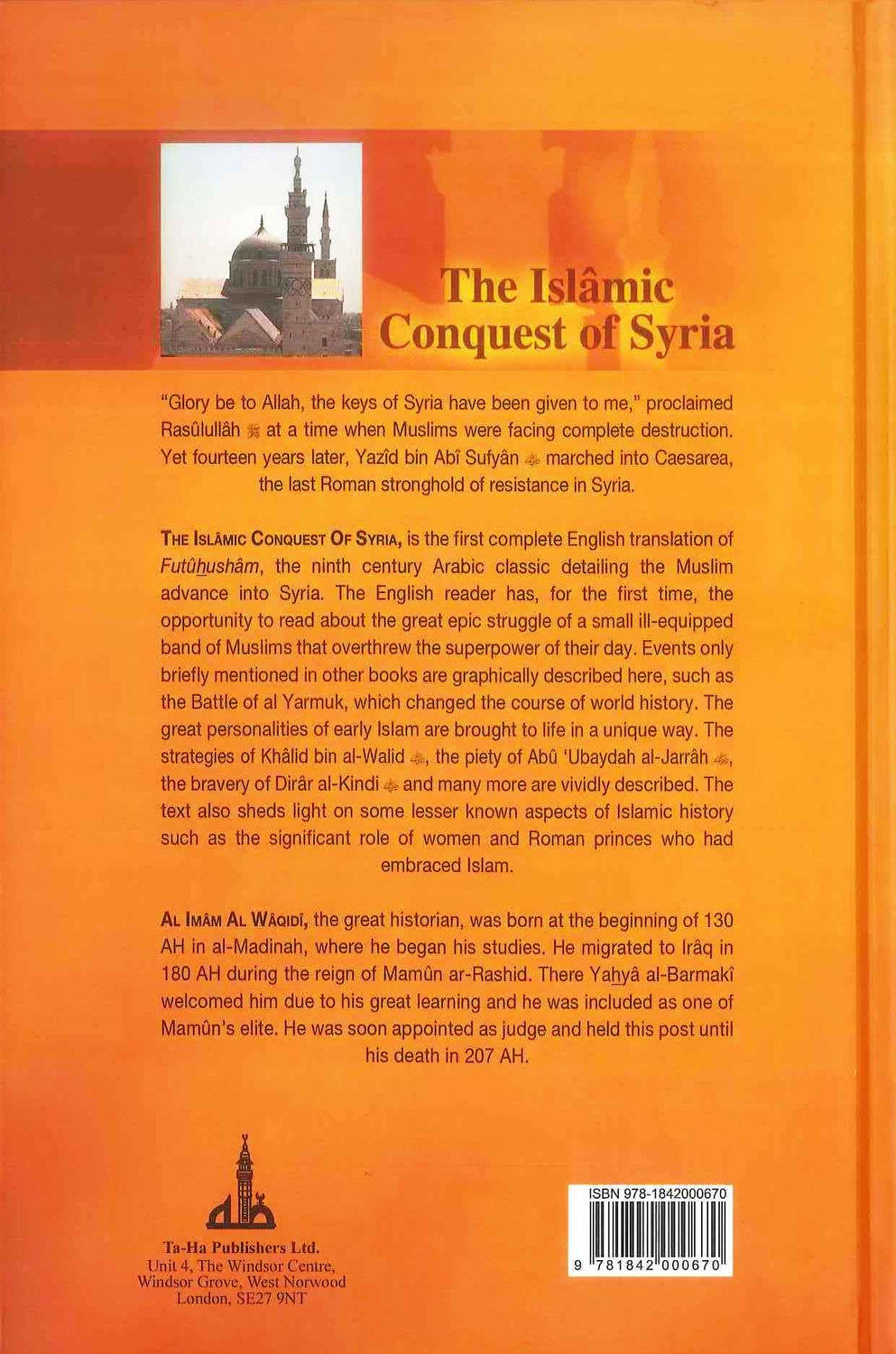 The Islamic Conquest of Syria Book | Early Islamic History by Al-Waqidi-islamicbrands