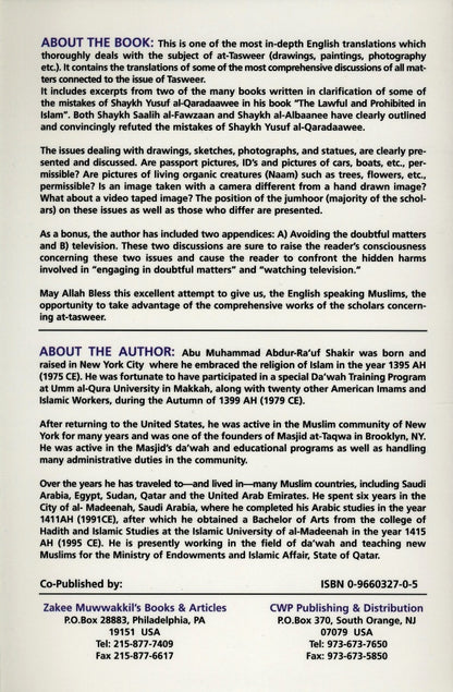 
The Islamic Ruling Concerning Tasweer – Islamic Guidelines on Photography & Images