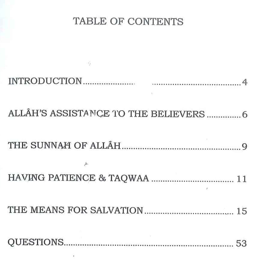 The Means for the Ummah’s Salvation – Shaykh Salih Al-Fawzan | Islamic Aqeedah Book-Sunnah Publishing-islamicbrands.org