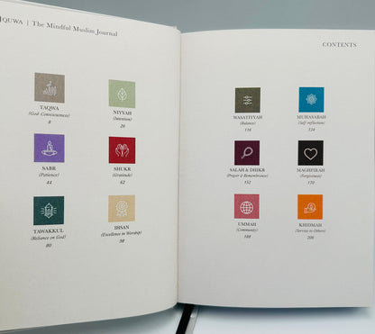 The Mindful Muslim Journal – 12 Week Islamic Guided Journal for Spiritual Growth-islamicbrands.org
