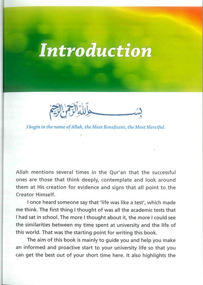 The Muslim Student’s Guide to University and Beyond by Idris Zahoor | Islamic Guide-islamicbrands