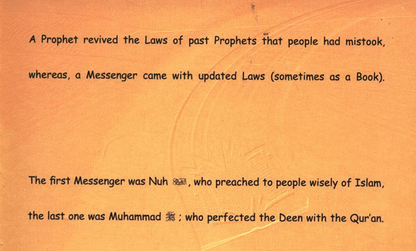 The Need for Creed: Prophets – Allah’s Messengers (Volume 5) | Islamic Aqeedah Children’s
