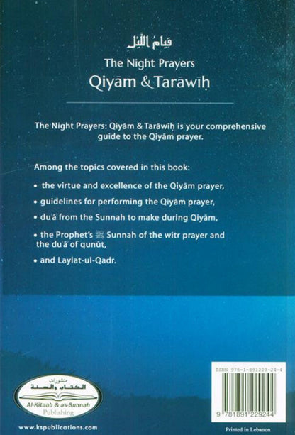The Night Prayers (Qiyam & Tarawih) – Complete Guide to Tahajjud & Ramadan Night Worship-islamicbrands