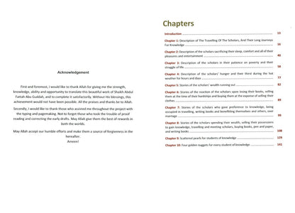 The Patience of the Pious Predecessors in Seeking Knowledge by Abu Ghuddah-islamicbrands