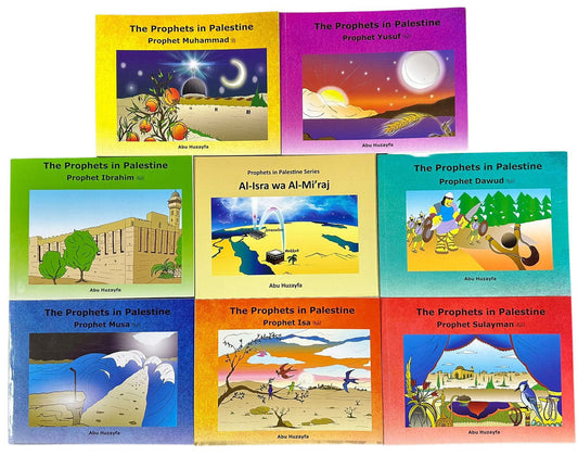 The Prophets in Palestine Complete Set of 8 Books | Islamic Children’s Story Series-islamicbrands