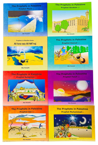 The Prophets in Palestine Complete Set of 8 Books | Islamic Children’s Story Series-islamicbrands