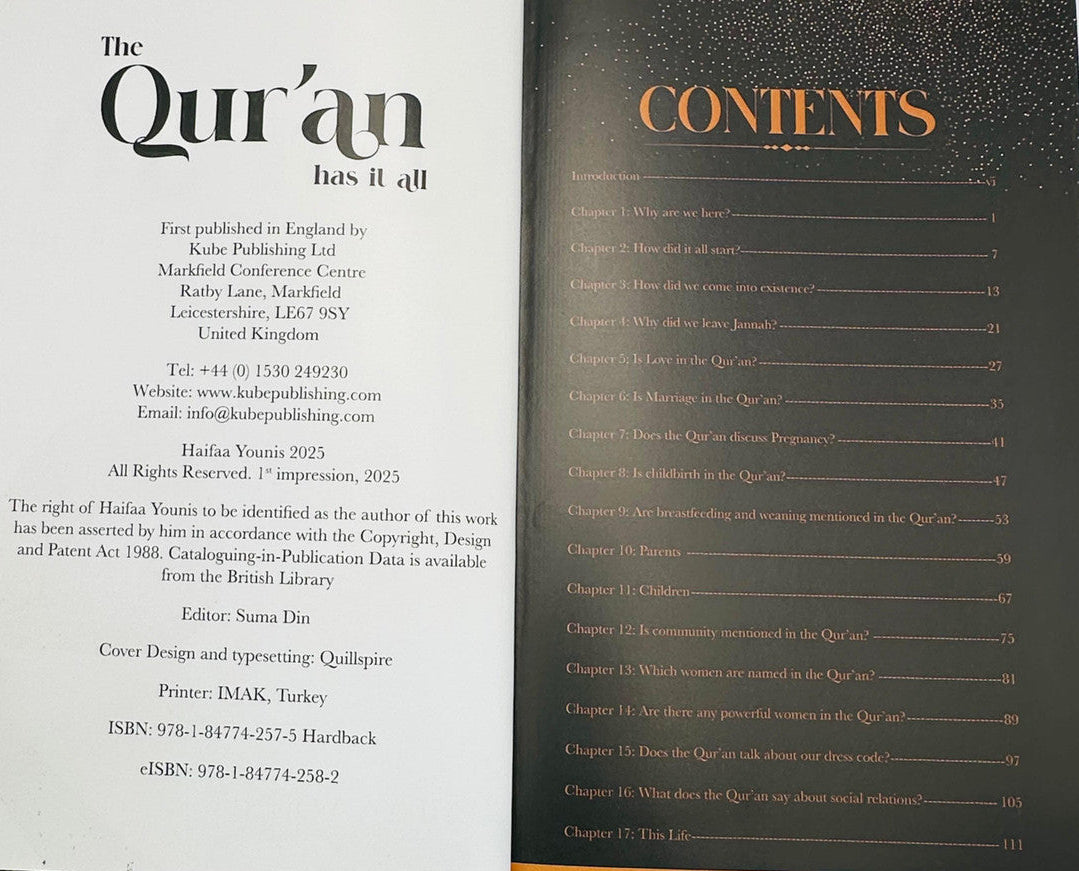 The Qur’an Has It All by Dr. Haifaa Younis – Spiritual Guidance & Practical Lessons from the Qur’an