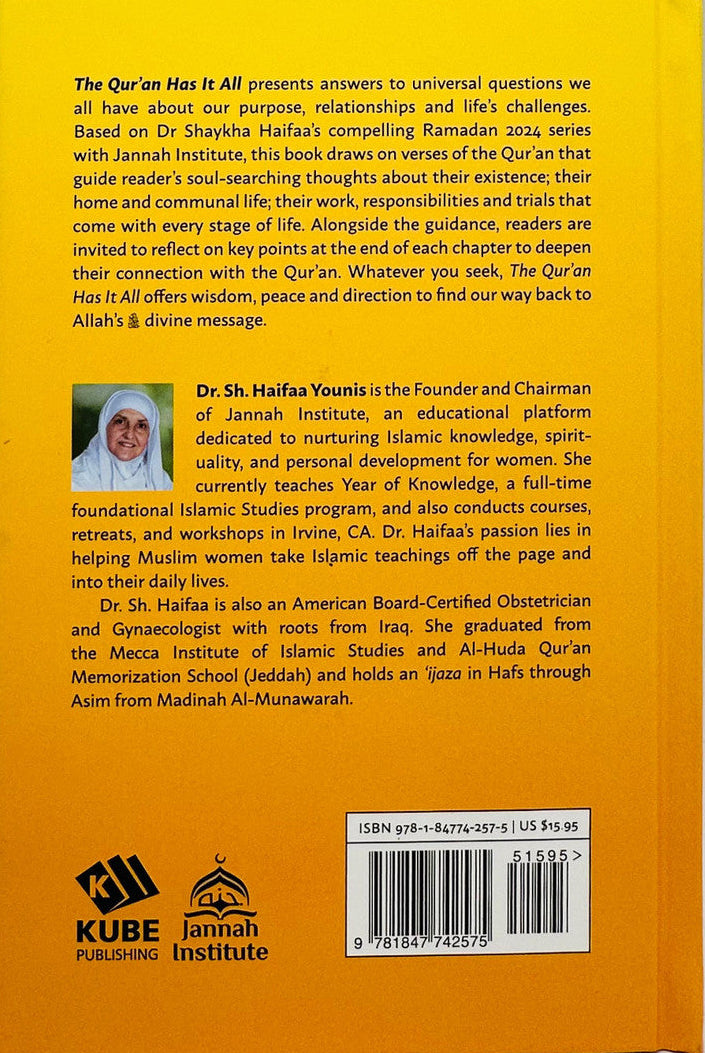 The Qur’an Has It All by Dr. Haifaa Younis – Spiritual Guidance & Practical Lessons from the Qur’an