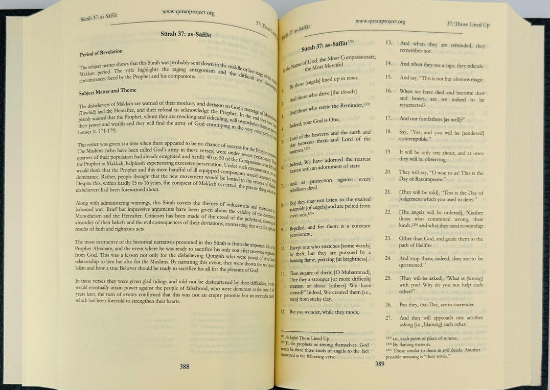 The Qur’an Project English Translation with Surah Introductions | Easy Quran Guide-islamicbrands.org