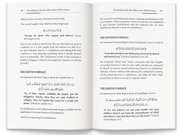 The Ruling on the One Who Leaves Off the Prayer by Shaykh Muhammad Taqi-ud-Din Al-Hilali