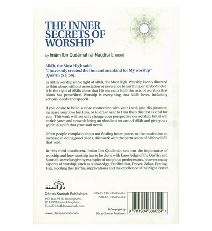 The Inner Secrets of Worship By Imam Ibn Qudamah al-Maqdisi