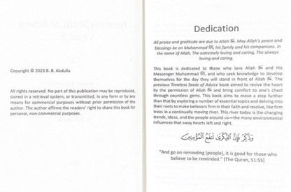 Timeless Seeds of Advice Part 2: A Deeper Reflection | Islamic Self-Development & Tazkiyah-islamicbrands.org