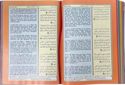 Translation of The Noble Qur’an – English & Arabic (Hardcover Kaba Cover) 5