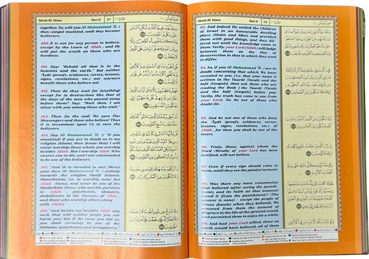 Translation of The Noble Qur’an – English & Arabic (Hardcover Kaba Cover) 6