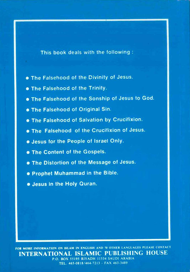 The Truth About Jesus Christ by Dr. Muhammad Ali Alkhuli