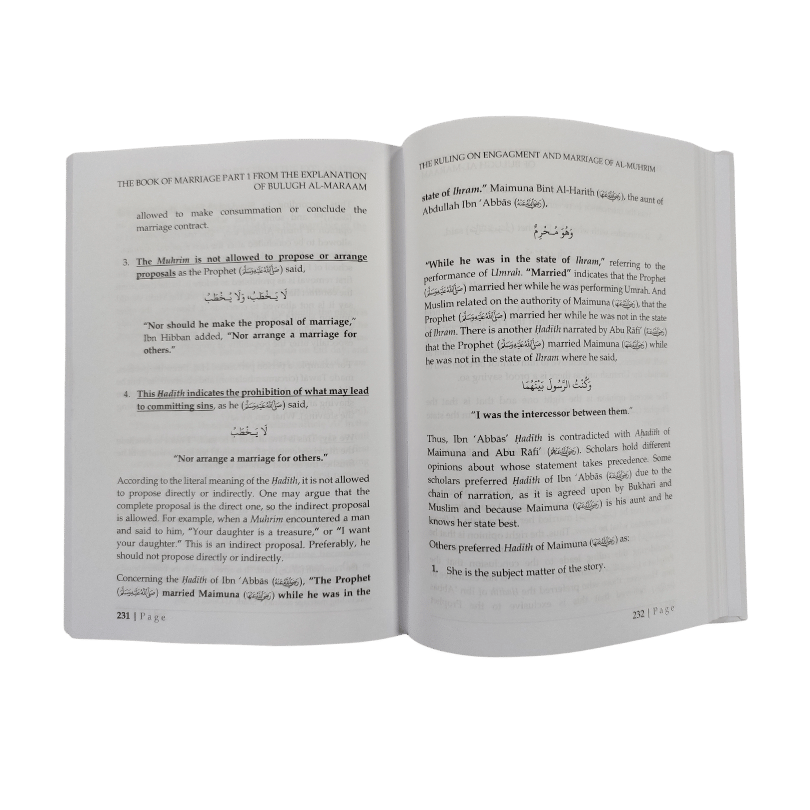 The Book of Marriage Part-1 – Islamic Guidance on Marriage (Hardcover) | Shaykh Muhammad Bin Salih
