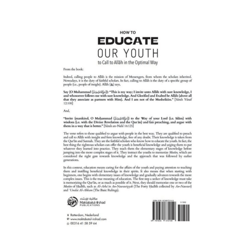 How to Educate Our Youth – Guide to Islamic Education & Dawah for Youth | Shaykh Muhammad Aman ibn Ali al-Jami