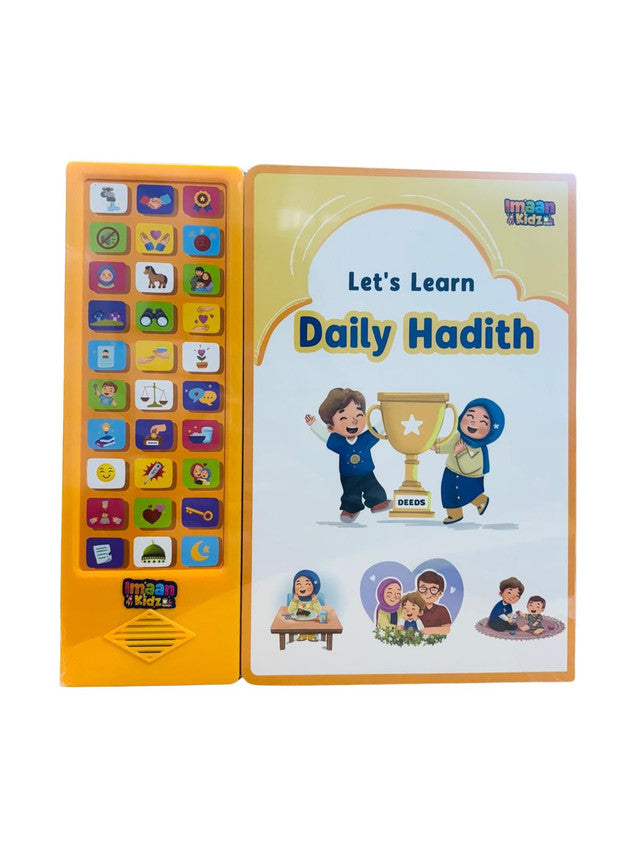 Let’s Learn Daily Hadith Sound Book – Interactive Islamic Hadith Learning for Kids