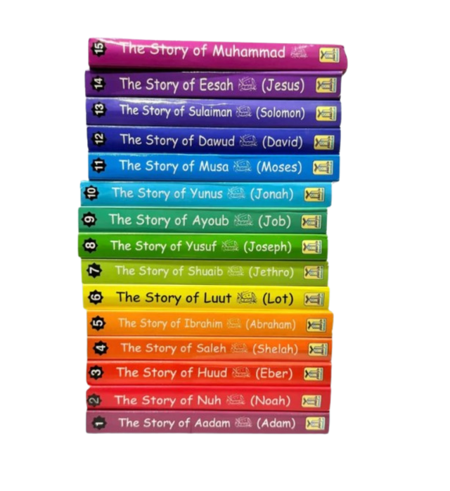 Prophet Sent By Allah – 15 Stories of Prophets Muslim Kids Story-Islamic book