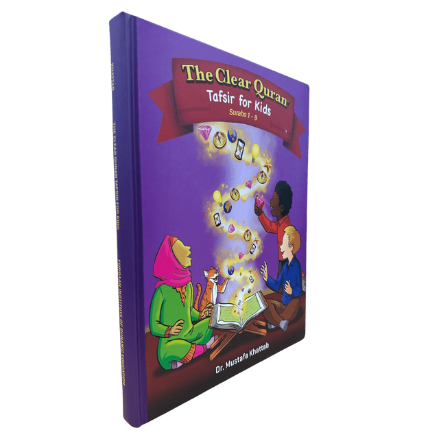 Clear Quran Tafsir for Kids- Arabic&English Text Dr. Mustafa Khattab- Hard Cover