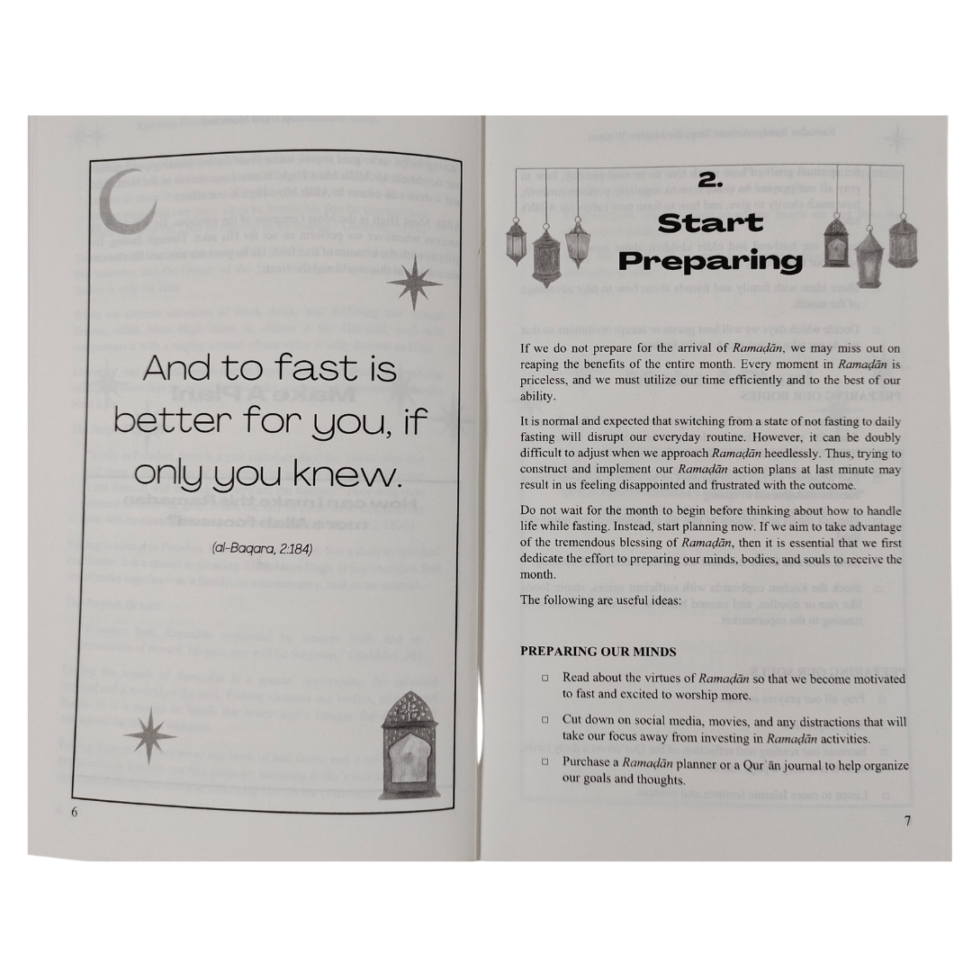Ramadan Ready: Action Steps for Muslim Women – Practical Ramadan Guide