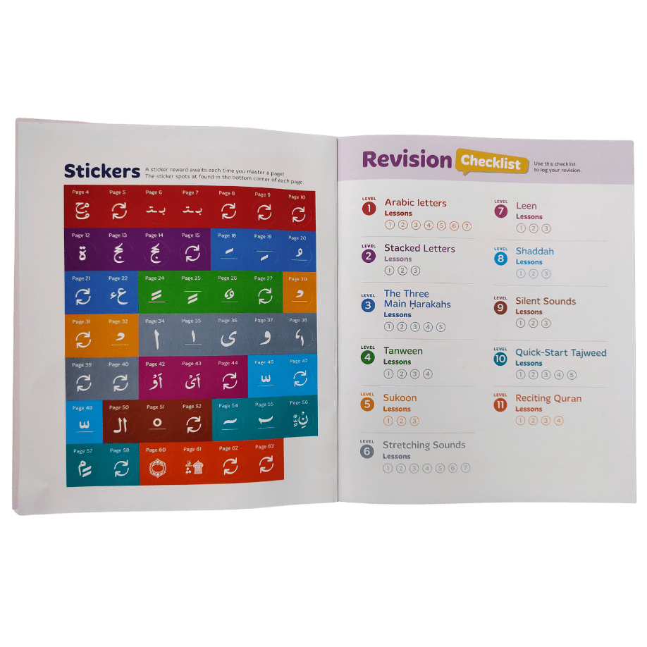 The Read Qaidah – South Asian Script (Soft Cover) | Learn Qur’an Reading Step by Step