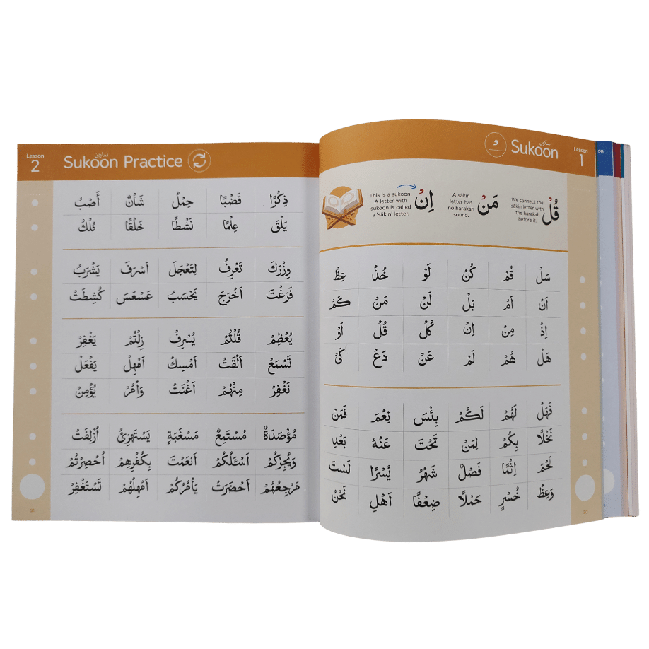 The Read Qaidah – South Asian Script (Soft Cover) | Learn Qur’an Reading Step by Step