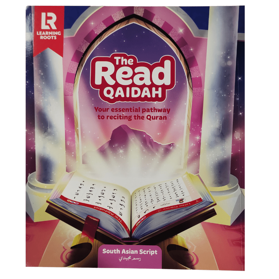 The Read Qaidah – South Asian Script (Soft Cover) | Learn Qur’an Reading Step by Step
