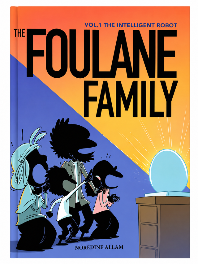 Volume 1: The Intelligent Robot ,The Foulane Family– Islamic Adventure Book for Kids

