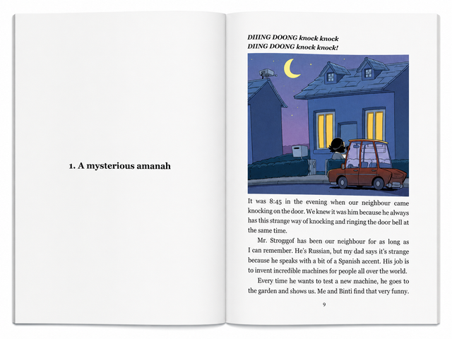 Volume 1: The Intelligent Robot ,The Foulane Family– Islamic Adventure Book for Kids