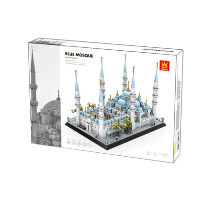 Blue Mosque 1129 Piece Building Blocks – Istanbul Sultan Ahmed Mosque Model