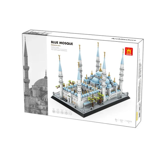 Blue Mosque 1129 Piece Building Blocks – Istanbul Sultan Ahmed Mosque Model