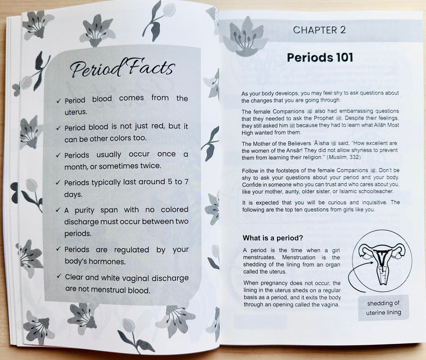 Blossom: Muslim Girl's Period Guide | Islamic Puberty & Menstruation Book