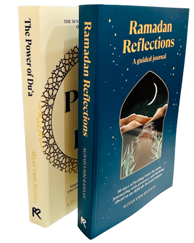 Ramadan Reflection & The Power of Du’a Set of 2 Books by Aliyah Umm Raiyaan | Spiritual Journal