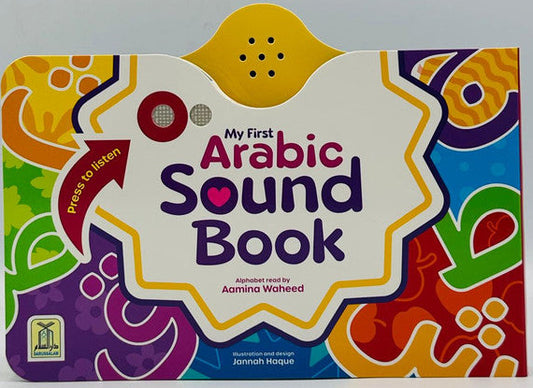 My First Arabic Sound Book with Voice Recording | Interactive Audio Learning Book for Kids