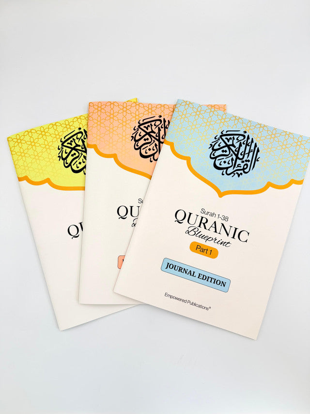 Quranic Blueprint – Journal Edition | Reflect, Memorize & Connect with the Qur’an | Empowered Publications